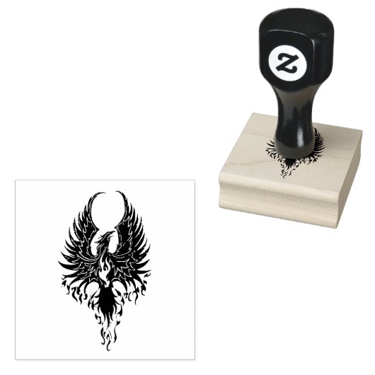 Tampons Encreurs Flammes tribales Phoenix Firebird (Tamponné)