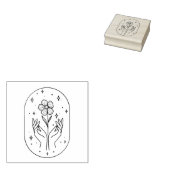 Tampons Encreurs Fleur (Tamponné)