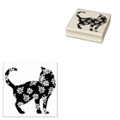 Tampons Encreurs Fleur Chat Blue Daisy Chats (Tamponné)