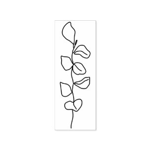 Tampons Encreurs Fleur d'art d'illustration linéaire