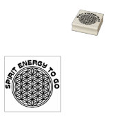 Tampons Encreurs Fleur de la vie - l'énergie de l'esprit pour aller (Tamponné)