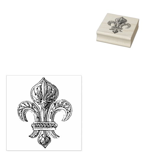 Tampons Encreurs Fleur de Lis (Tamponné)
