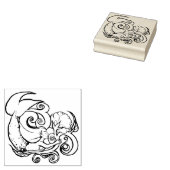 Tampons Encreurs Fleur de siraid océanique (Tamponné)