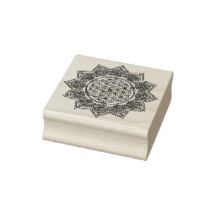 Tampons Encreurs Fleur De Vie - Indien Mandala 4
