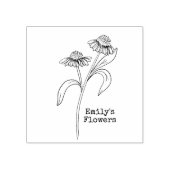 Tampons Encreurs Fleur d'échinacée (Impression)