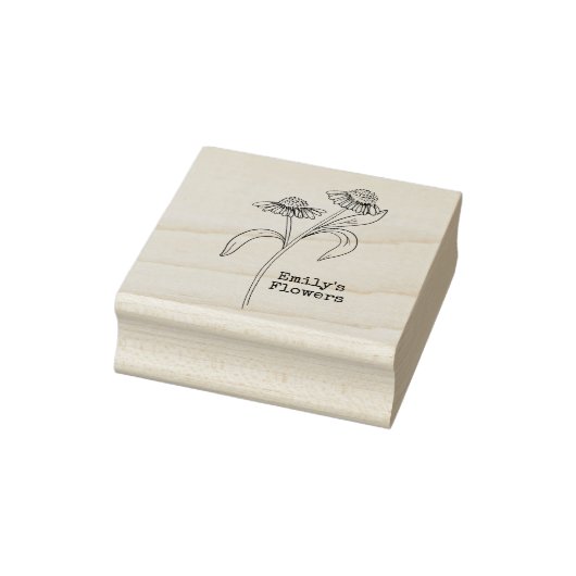 Tampons Encreurs Fleur d'échinacée (Tampon)