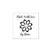 Tampons Encreurs Fleur Fabriquée Avec Amour (Impression)