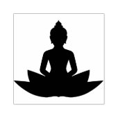 Tampons Encreurs Fleur Lotus avec Bouddha (Impression)