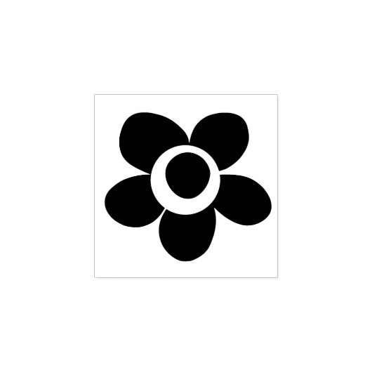 Tampons Encreurs Fleur Whimsical mignonne et simple (Impression)