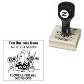 Tampons Encreurs Fleuriste ou floriste vendant des fleurs (Tamponné)