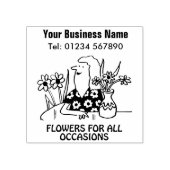 Tampons Encreurs Fleuriste ou floriste vendant des fleurs (Impression)
