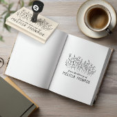 Tampons Encreurs Fleurs d'art en ligne simple fleur sauvage Pré PER