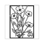Tampons Encreurs Fleurs de coquelicot (Impression)
