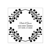 Tampons Encreurs Fleurs d'or du mariage rustique (Impression)