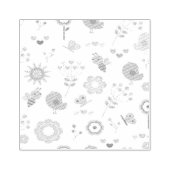 Tampons Encreurs Fleurs et oiseaux Boutique de fleurs (Impression)