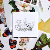 Tampons Encreurs Fleurs Fennec Fox mignonnes