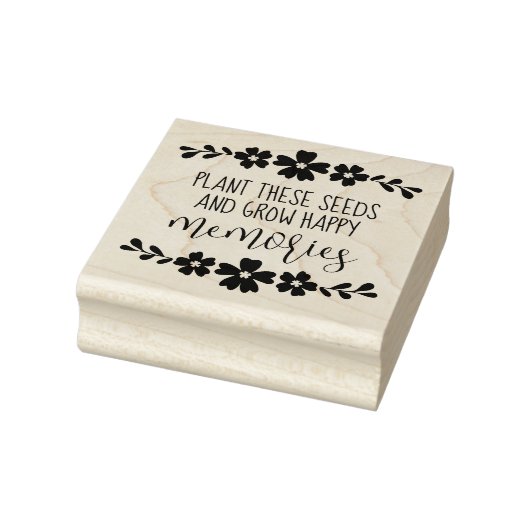 Tampons Encreurs Fleurs folkloriques Graines Plantes grandir de bon (Tampon)