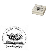 Tampons Encreurs Fleurs Mystiques De Serpent, De La Bibliothèque De (Tamponné)