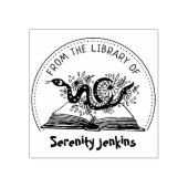 Tampons Encreurs Fleurs Mystiques De Serpent, De La Bibliothèque De (Impression)