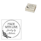 Tampons Encreurs Fleurs & Verdure Fabriquées Avec Amour (Tamponné)