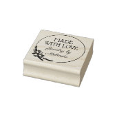 Tampons Encreurs Fleurs & Verdure Fabriquées Avec Amour (Tampon)