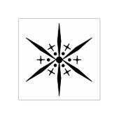 Tampons Encreurs Flocon de neige Lignes géométriques Stylo d'art en (Impression)