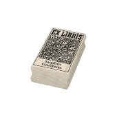 Tampons Encreurs Floral Abstrait Ex Libris (Tampon)