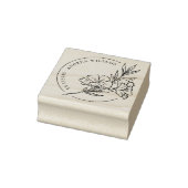 Tampons Encreurs Floral Botanique de la Bibliothèque d'Ex Libris (Tampon)