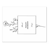 Tampons Encreurs Flore minimaliste moderne (Impression)