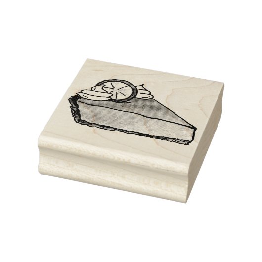Tampons Encreurs Floride Clé Lime Keylime Pie Slice Dessert Timbre (Tampon)