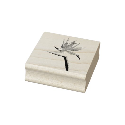 Tampons Encreurs Flower tropical orange paradise (Tampon)