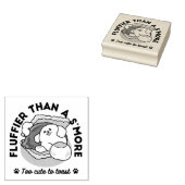Tampons Encreurs Fluffier Tha’more - Chien mignon et Pun de dessert (Tamponné)