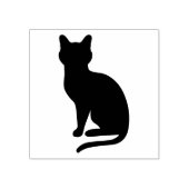 Tampons Encreurs Forme de silhouette de chat assis simple (Impression)