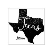 Tampons Encreurs Forme d'état des étoiles de nuit Texas (Impression)