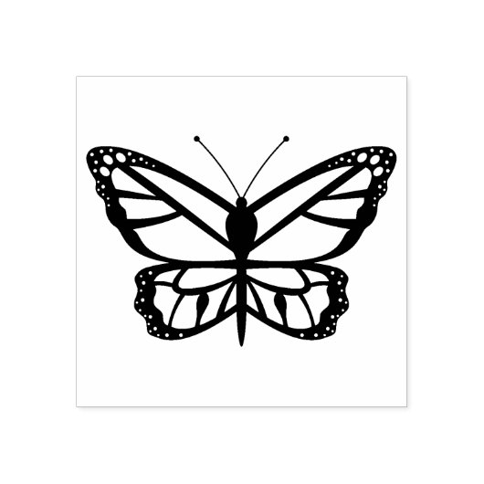Tampons Encreurs Forme simple de papillon (Impression)