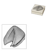 Tampons Encreurs Fortune Cookie Chinois Food Takee Cookies Stamp (Tamponné)