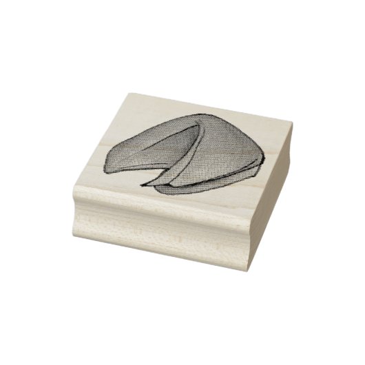 Tampons Encreurs Fortune Cookie Chinois Food Takee Cookies Stamp (Tampon)