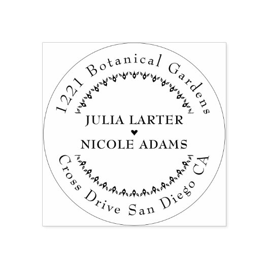 Tampons Encreurs Fraîcheur Citrus Foliage Mariage (Impression)