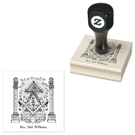 Tampons Encreurs Freemason (Tamponné)