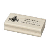 Tampons Encreurs Freemason Masonic Carré et Compass (Tampon)
