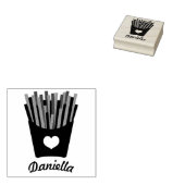 Tampons Encreurs French Fry Love (Tamponné)