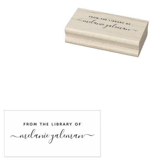 Tampons Encreurs From The Library Of Simple Script Name (Tamponné)
