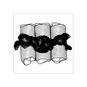 Tampons Encreurs Fromage Blueberry Blintz Blintz Timbre Deli Juif