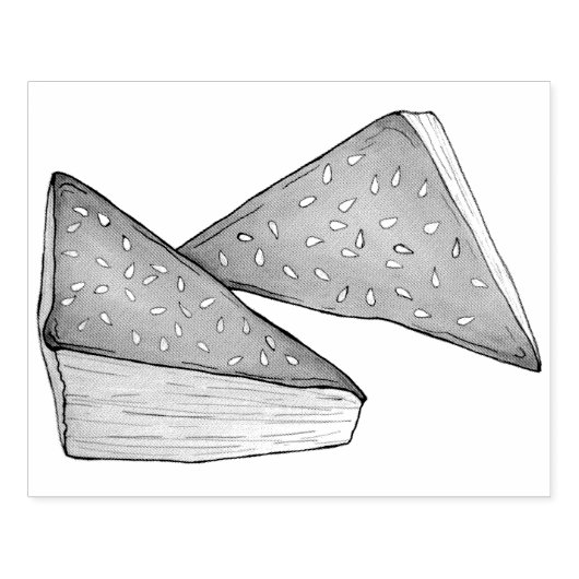 Tampons Encreurs Fromage Bourekas Pâtisserie Savoureuse Cuite Maiso (Impression)