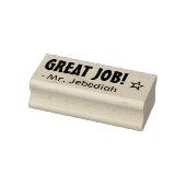 Tampons Encreurs Fun "BEAU TRAVAIL !" Félicitations Timbre en caout (Tampon)