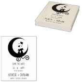 Tampons Encreurs Funny Amorous Romantic Cats Couple Wedding  (Tamponné)