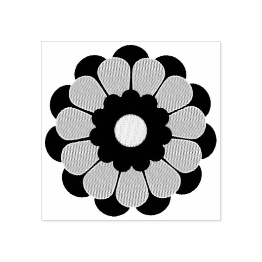 Tampons Encreurs Funny Flower Power Bloom I + votre backgr. & idée (Impression)