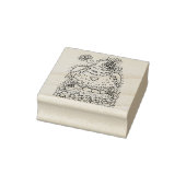 TAMPONS ENCREURS FUNNY IRISH HEN, OEUFS ET SHAMROCK CUIT POULET (Tampon)