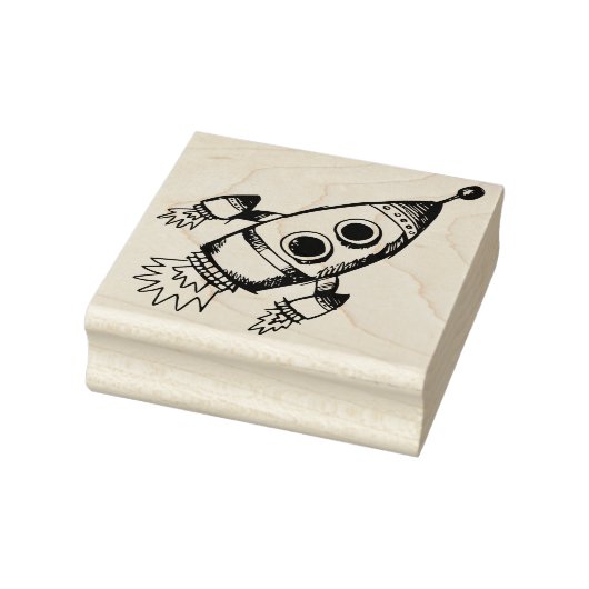 Tampons Encreurs Fusée vers l'espace (Tampon)