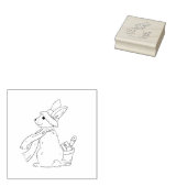 Tampons Encreurs Garden Bunny Rubber Stamp (Tamponné)